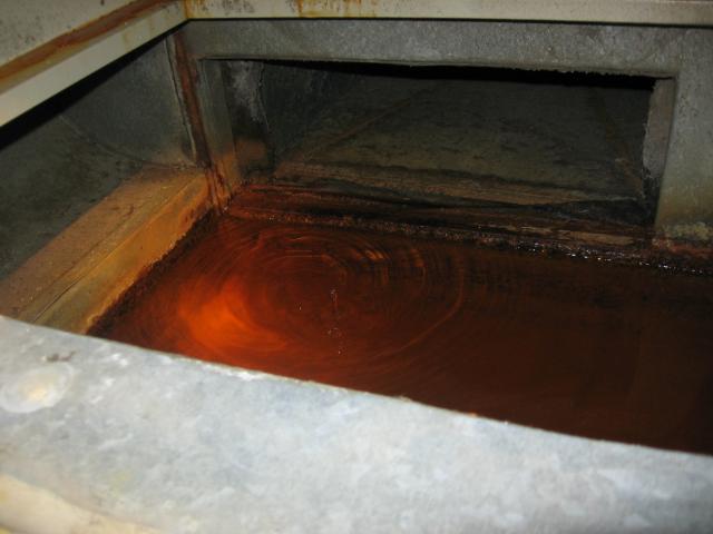 Flooded duct work